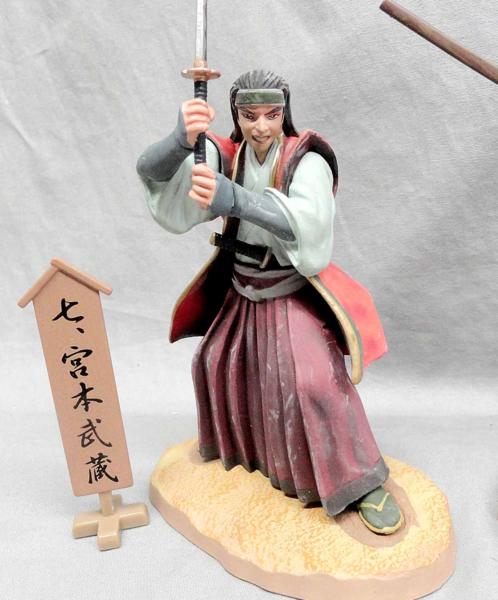 戦国英雄列伝 フィギュア 宮本武蔵 佐々木小次郎 セット 食玩(時代劇