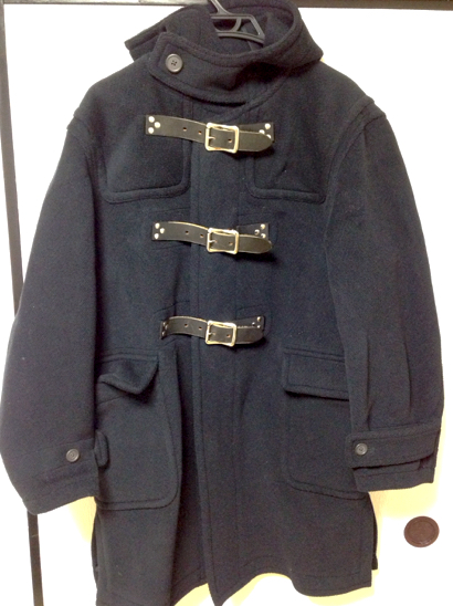 ジェネラルリサーチ ベルトダッフルコート