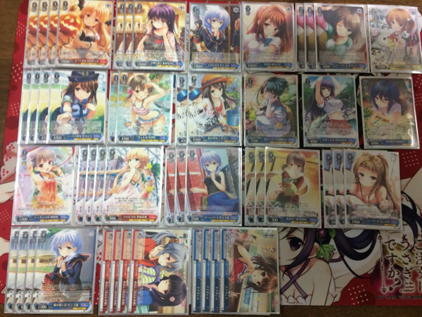 WS ヴァイス ガールフレンド (仮) GF 青赤 デッキ 即決アリ