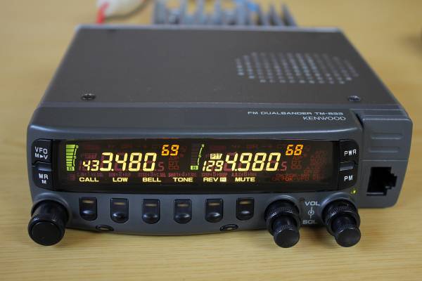 ■KENWOOD TM-833 430/1200MHz 10W機■