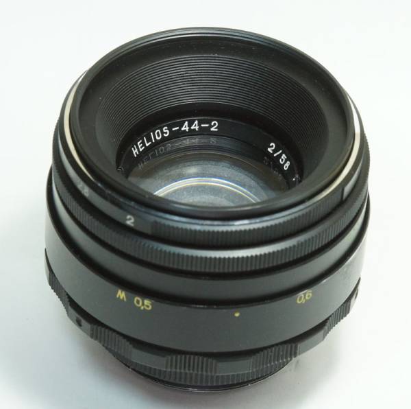 ロシア KMZ製 HELIOS 44-2 2/58 Biotar型 前期型 1973年 M42 47B