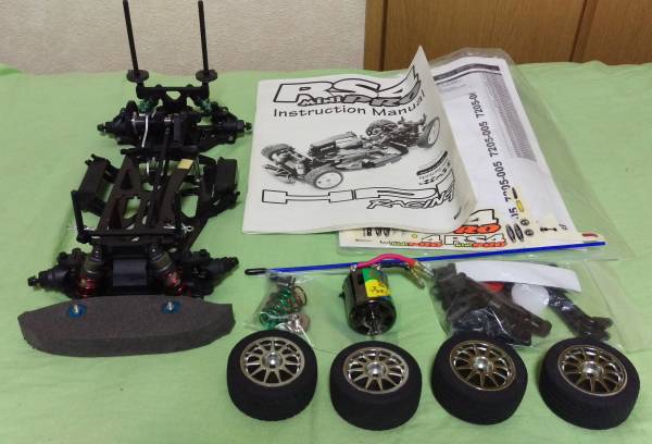 HPI 1/10 電動RC RS4 Mini Pro メカ付シャーシ ボディ付 HPI RACING 1/10 RS4 Mini Pro 予備パーツ付き 【公式通販】