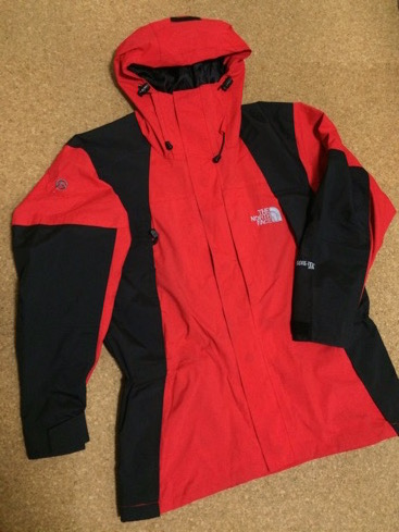 【ザノースフェイス】希少 00sマウンテンパーカー　ゴアテックス 赤サミット　黒 ☆ノースフェイス SUMMIT GORE-TEX マウンテンパーカー 赤/黒☆L ザ