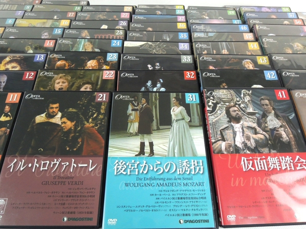 デアゴスティーニ オペラ DVDコレクション 65枚SET 全巻Y1967500 演劇