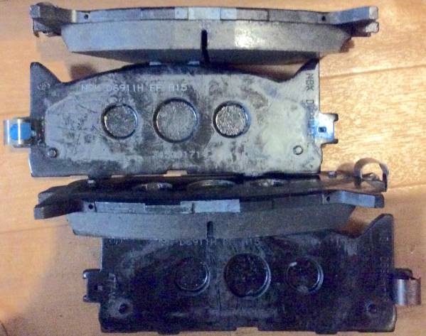 AVV50 カムリ 新車外し ブレーキパッド前後セット US