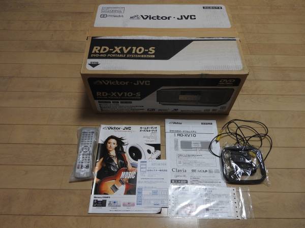 【箱付・付属全有】VICTOR・JVC DVD-MD SYSTEM（RD－XV10）
