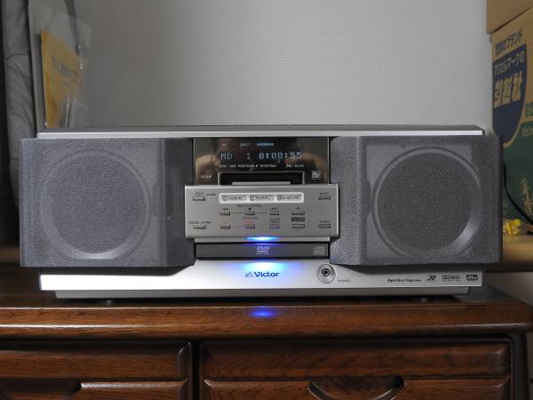【箱付・付属全有】VICTOR・JVC DVD-MD SYSTEM（RD－XV10）