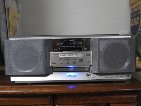 【箱付・付属全有】VICTOR・JVC DVD-MD SYSTEM（RD－XV10）