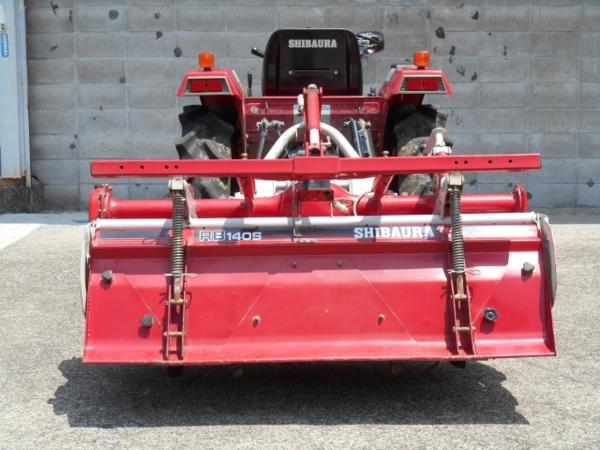 シバウラ トラクター 4WD 19馬力 D195F 倍速ターン 動作品 岐阜