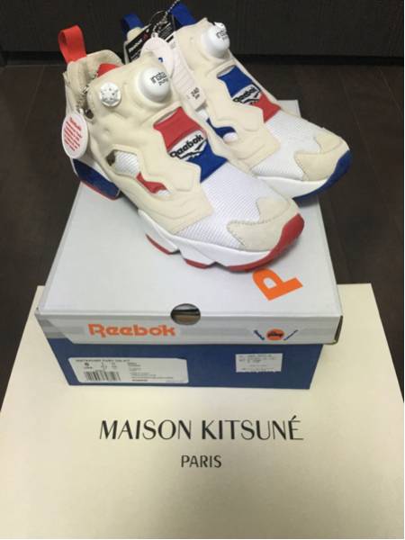Maison Kitsune Reebok Pump fury 24cm メゾンキツネ トリコ