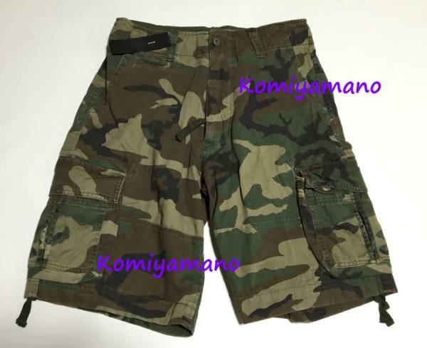 MARC BY MARC JACOBS 迷彩 カーゴショートパンツ 新品 Sサイズ