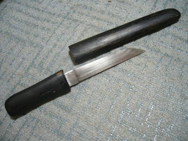 日本刀 短刀 残欠 合法サイズ 脇差 刀 刀剣 武具 時代 17. ナイフ 残欠
