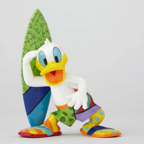 Disney Britto Donald Surfer Duck 0 | Figurine スタンディング