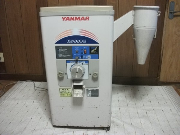動作確認済み 農機具 精米機 ヤンマー HS550E 玄米30kg YANMAR