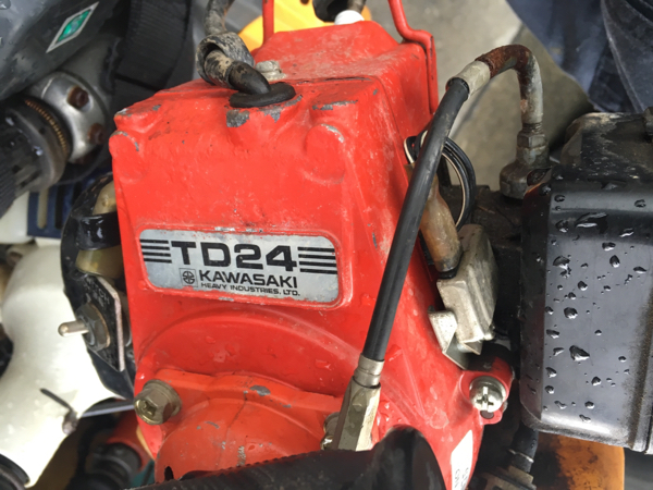 草刈機(刈払機) ヤンマーTD24 Yahoo!オークション - YANMAR ヤンマー 