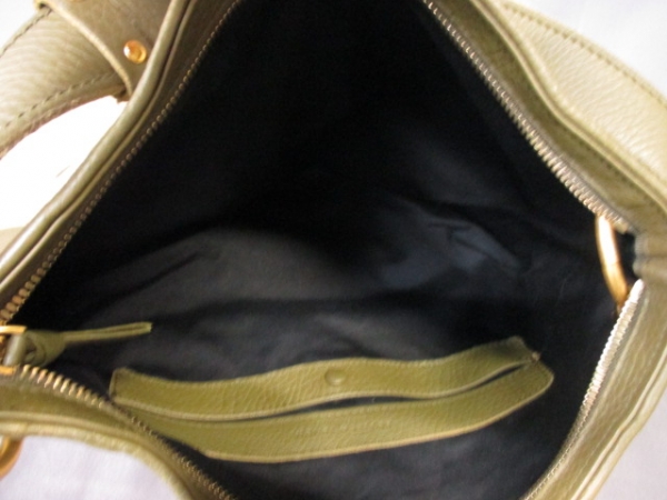 ボッテガヴェネタ ショルダーバッグ 139096 ベージュ×カーキ