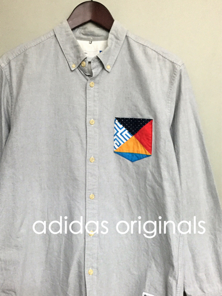 アディダス オリジナルス adidas originals ボタンダウンシャツ