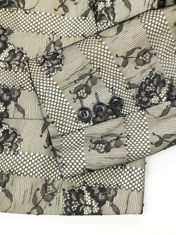 616812 tricot COMME des GARCONS 総レース ジャケット M