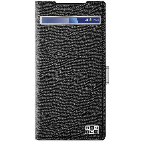 正規品 Hanton Xperia Z2 SO-03Fケース 卓上ホルダ対応 ブラック