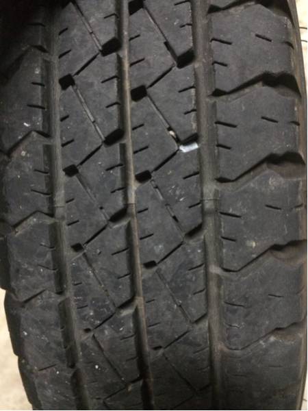 バモス 純正ホイール タイヤ 145/R12 6PR 4本セット 4穴 自動車