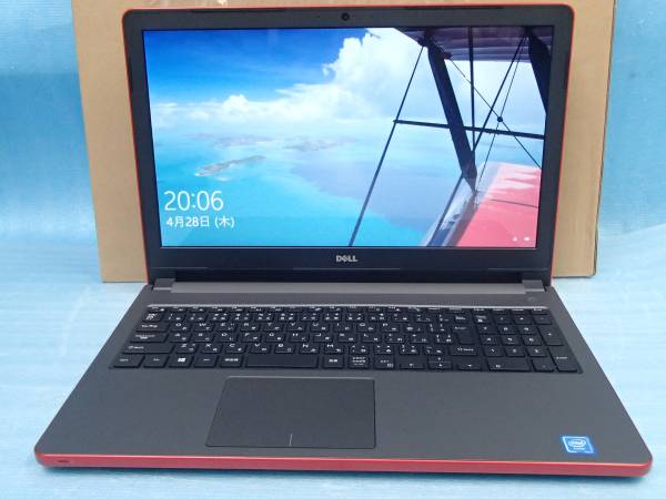〓DELL Inspiron 15(5558)〓デュアルコア3205U/4GB/1TB/レッド