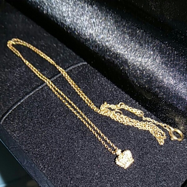 ジァスティンデイビス K18 ネックレス 美品