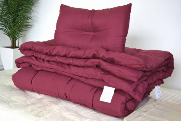 ▲半額以下！防ダニ抗菌防臭布団セット　セミダブル　新品