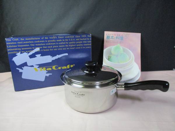 鶯】　ビタクラフト　スーパーファイブ　片手鍋　3L 未使用