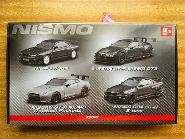 海外正規品・楽天市場店 京商 ミニカーくじ2 B賞 NISSAN GT-R NISMO