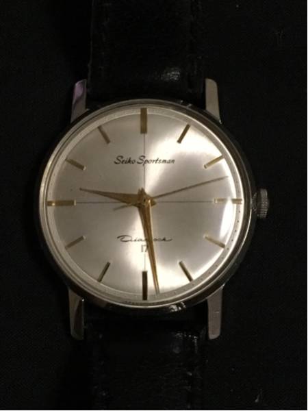 美品 セイコー スポーツマン 手巻き