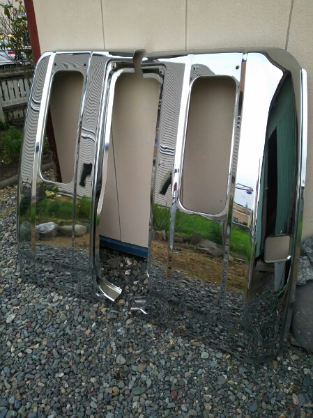 ☆三菱 ファイター メッキ寝台パネル 左右セット デコトラ