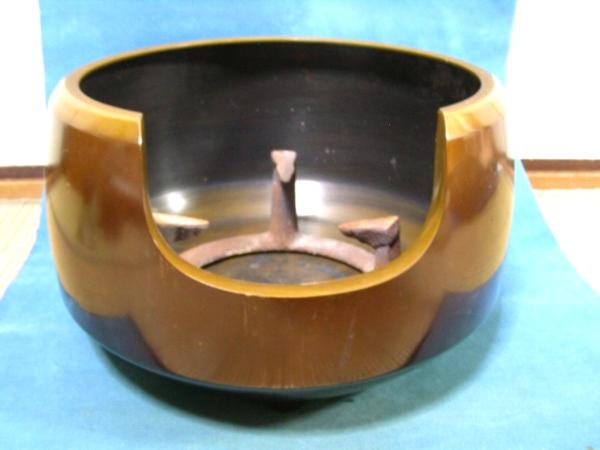 ★茶道具★銅製★『風炉』 ★五徳付★②★