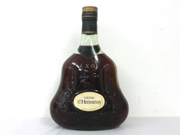 SW12 ヘネシー XO グリーンボトル 金キャップ 古酒 未開栓
