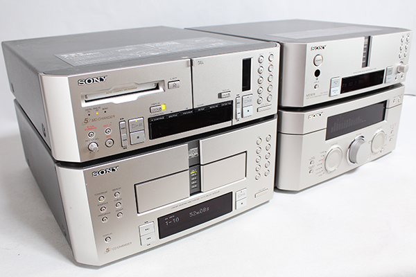 オーディオ機器 Sony ソニー DHC-MD919 MD CD コンポ CDチェンジャー
