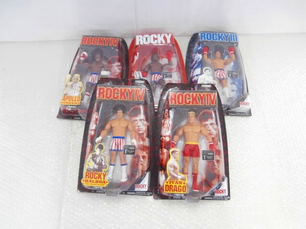 処分 JAKKS PACIFIC ロッキー アポロ クリード 等[梱0.1] スーパー7