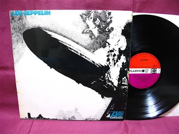 ☆LED ZEPPELIN☆【1st】UK ORIG 極初期ターコイズ 修正無しマト Led