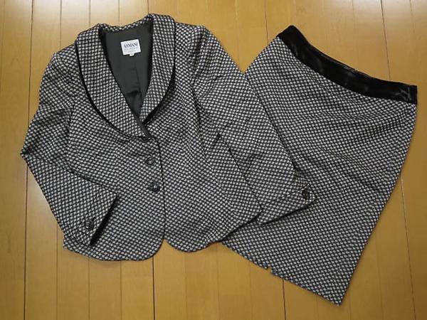 アルマーニ コレツィオーニ ツイード セットアップ size40 ◇□ あ