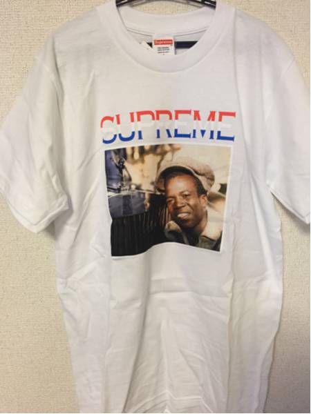 【新品】supreme 16ss t-shirt barrington levy 白 s 16aw