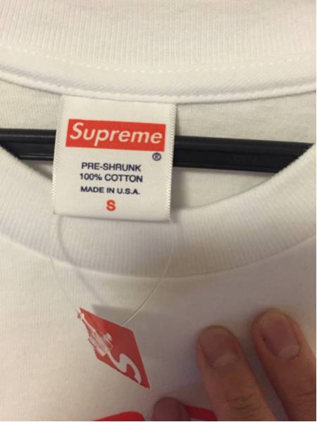 【新品】supreme 16ss t-shirt barrington levy 白 s 16aw