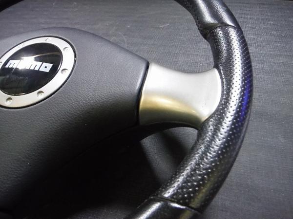 ■ダイハツ純正/MOMO　モモ レザーステアリング