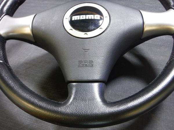 ■ダイハツ純正/MOMO　モモ レザーステアリング