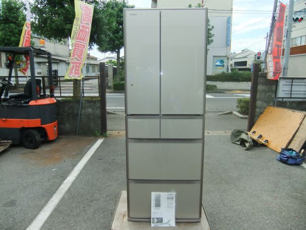 HITACHI 日立 ノンフロン 冷凍 冷蔵庫 R-G4800E XN 型 475L 15年 配送