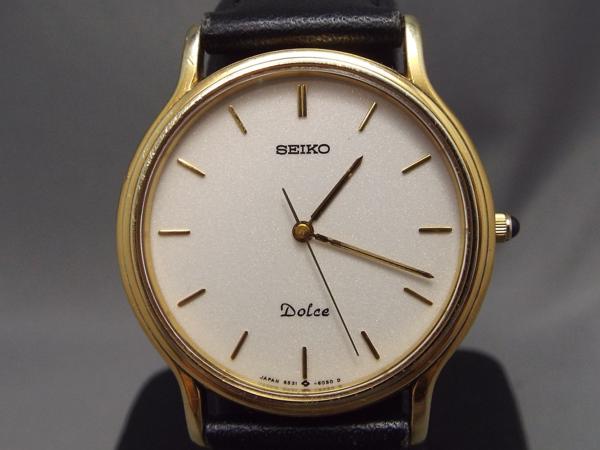 ☆ SEIKO/セイコー ドルチェ 9531-6030 クォーツ メンズ USED ☆