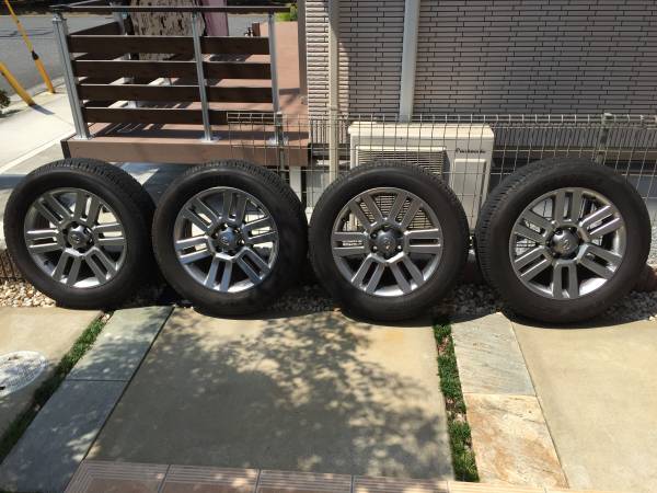 トヨタ FJクルーザー 純正 オプション20インチタイヤ＆ホイール