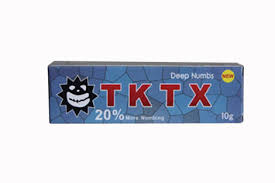 麻酔クリーム TKTX 20% 刺青・脱毛用 5本