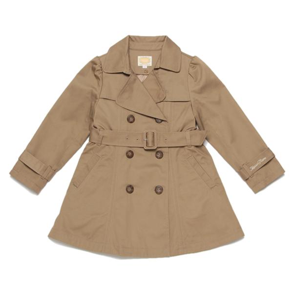 新品 メゾピアノ mezzo piano トレンチコート ベージュ 110cm