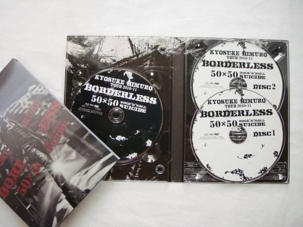 美品 初回限定版 氷室京介 Blu-ray＋2CD TOUR2010-11 BORDERLESS