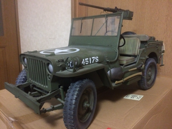 ドラゴン サイバーホビー 1/6 MBジープ　完成品 1/6 WILLYS MB ドラゴン ジープ サイバーホビー 絶版 アクセス有難う