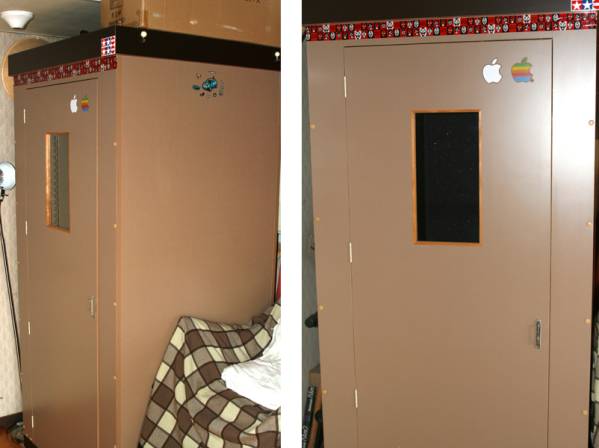 コンパクト　ボーカルブース　レコーディング　防音　吸音