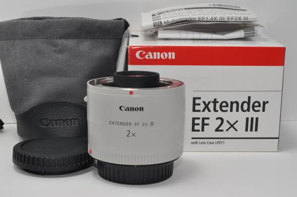 ☆新品級Cannon キヤノン Extender EF2X Ⅲ 箱付 #151 Canon 【公式通販】